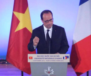 Tổng thống Pháp mong đón nhiều sinh viên sang học