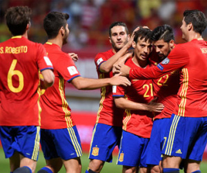 Vòng loại World Cup 2018: Tây Ban Nha dội mưa bàn thắng vào lưới Liechtenstein