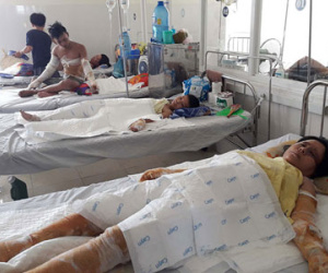 1 người chết, 4 người bị bỏng nặng vì đựng xăng trong túi ni lông