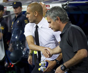 Cảnh sát lo ngại về mối thù địch Mourinho - Guardiola ở trận derby