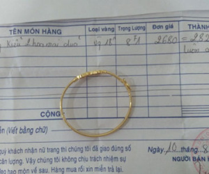 Chiêu trò vàng nữ trang "móc túi" người dân
