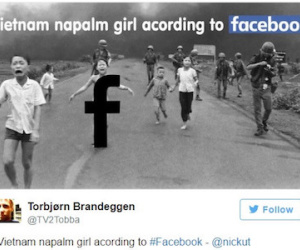"Em bé Napalm" trong chiến tranh Việt Nam bị Facebook liệt vào ảnh khỏa thân