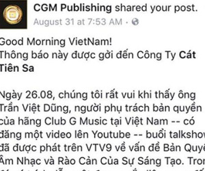 Cát Tiên Sa bị trả đũa công khai chuyện bản quyền ở The Remix