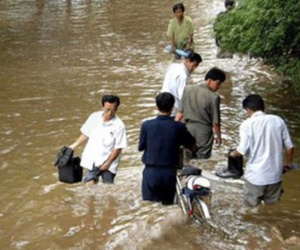 Lũ lụt gây thiệt hại nghiêm trọng về người và của tại Triều Tiên