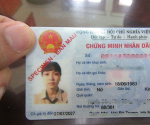 Thu lệ phí cấp mới căn cước công dân là trái luật