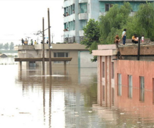 133 người chết, 395 người mất tích do lũ ở Triều Tiên