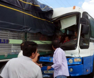 Chủ xe khách mất phanh trên đèo không trực tiếp làm việc với công an