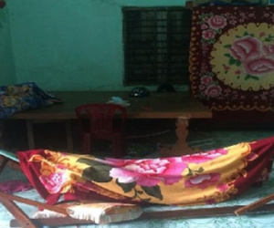 Cứa cổ cha dượng đến chết vì đánh mẹ ruột - Công an đang điều tra