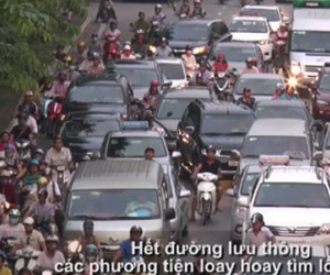 Lấn làn kiểu Hà Nội, không hề giống Sài Gòn