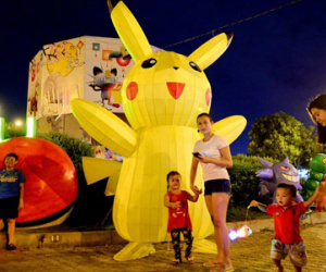 Phố lồng đèn Pokemon thu hút giới trẻ Sài Gòn