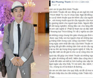 Tâm thư cảm ơn từ gia đình Minh Thuận sau lễ cầu an