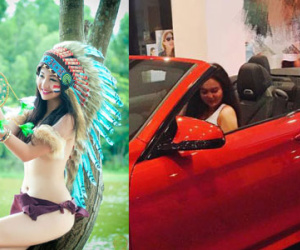 “Hot girl thổ dân” được tặng sinh nhật siêu xe hơn 4 tỷ