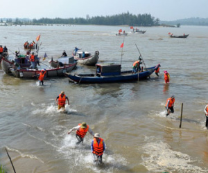 2.000 người diễn tập ứng phó sóng thần