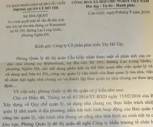 Hà Nội: Mua chung cư giá "vàng ròng", tập thể cư dân "vỡ mộng" kêu cứu