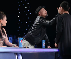 Nhạc sĩ Huy Tuấn tát "hot boy nhà quê" của Vietnam Idol