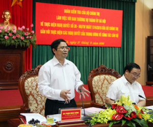 Ông Phạm Minh Chính: “Càng tinh giản biên chế, bộ máy càng phình to“