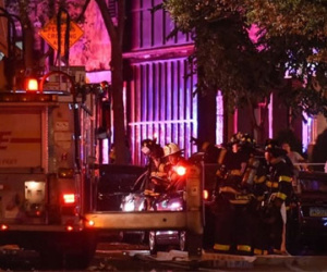Clip: Hiện trường vụ nổ kinh hoàng giữa trung tâm New York