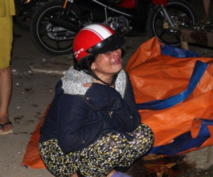 Hàng trăm tiểu thương khóc ròng sau vụ cháy kinh hoàng ở Hà Tĩnh