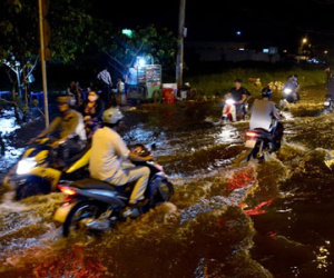 Hôm nay, triều cường tại TP.HCM đạt đỉnh 1,47 m