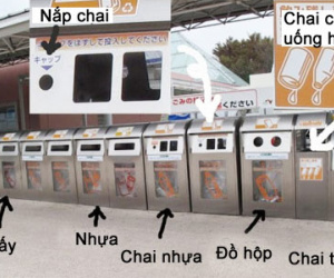 Tại sao Nhật ít thùng rác mà khắp nơi vẫn sạch bong