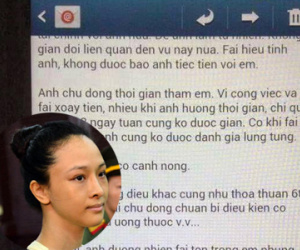 Email "hợp đồng tình ái" được cho là của đại gia Sài Gòn gửi hoa hậu Phương Nga xuất hiện trên mạng