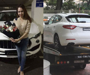 Nữ đại gia xinh đẹp "đập hộp" Maserati Levante 5 tỷ Đồng đầu tiên tại Việt Nam