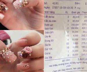 Tranh cãi sôi nổi vì cái hóa đơn làm móng hơn 2 triệu - Mới thấy chị em chịu chi đến thế nào