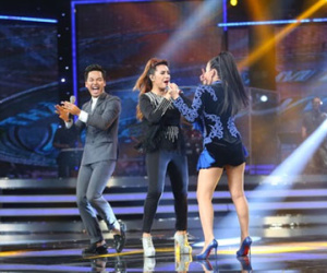 Chung kết Vietnam Idol: Thu Minh, Phan Anh bất ngờ "quậy tưng" cùng người đẹp Philippines