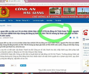 Hậu Giang gọi bị can Trịnh Xuân Thanh là... "đồng chí"