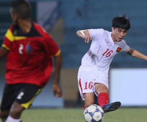 Thanh Hậu ghi bàn giúp U19 Việt Nam giành huy chương đồng