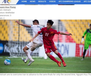 Hữu Thắng vào top 8 cầu thủ đáng xem nhất tứ kết U16 châu Á