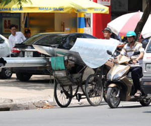 "Thần chết" di động trên phố Sài Gòn