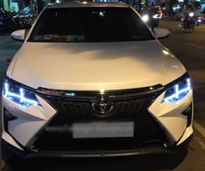 Toyota Camry "độ" dàn đầu của Lexus, đèn pha Audi, tổng chi phí 35 triệu Đồng