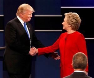 100 triệu lượt người xem Trump đấu khẩu với Clinton