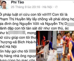 Hà Nội: Con gái bị nhà chồng hành hạ đến hôn mê phải nhập viện, cha lên FB kêu cứu