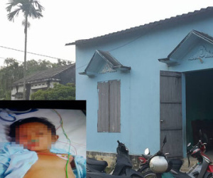 Giận vợ, pha thuốc diệt cỏ vào nước đường cho con gái uống