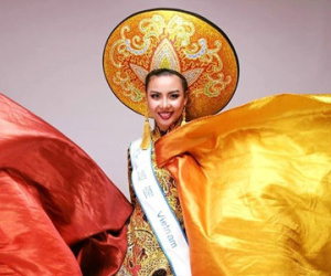 Lại Thanh Hương đoạt giải Trang phục dân tộc đẹp nhất