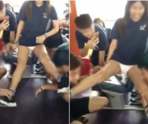 Hành động như trò... khiêu dâm, nhóm sinh viên bị lên án gay gắt