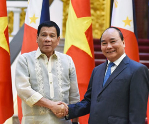 Tổng bí thư, Thủ tướng gặp Tổng thống Philippines Duterte