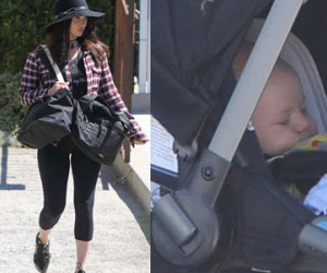 Con trai thứ ba của Megan Fox lần đầu lộ diện