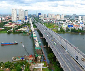 Hợp long cầu metro vượt sông Sài Gòn