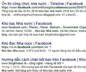 Mạo danh website Kho bạc Nhà nước để lừa đảo