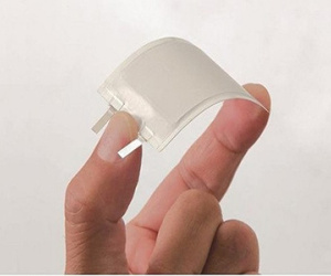 Panasonic phát triển thành công pin lithium-ion siêu mỏng, có thể uốn cong