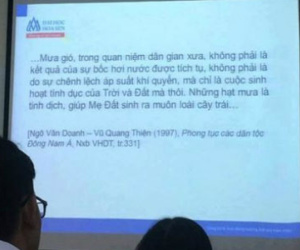 Giảng viên ĐH Hoa Sen dạy sinh viên: "Mưa là cuộc sinh hoạt tình dục"