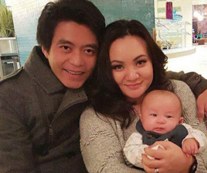 Hình ảnh hiếm hoi của chồng con Xuân Mai "Con cò bé bé"