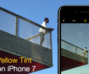 Khắc phục tạm thời màn hình iPhone 7 và 7 Plus bị ám vàng