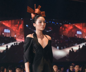 Bất ngờ Hoa hậu Kỳ Duyên xuất hiện trên sàn catwalk Elle Show 2016!
