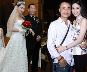 2 người đẹp Việt "bỏ chạy" ngay sau hôn lễ