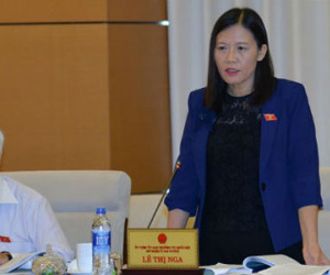 Bà Lê Thị Nga: Đề nghị xử lý công bằng vụ "gạt tay trúng má nhà báo"