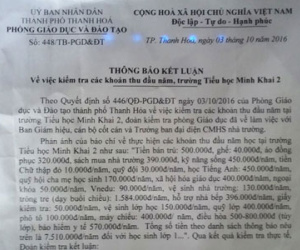 Học sinh lớp 1 phải đóng hơn 7,5 triệu đồng đầu năm